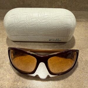Oakley Sunglasses Disobey Brown w/ Case - Good Condition